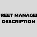 Job Description for Fleet Manager