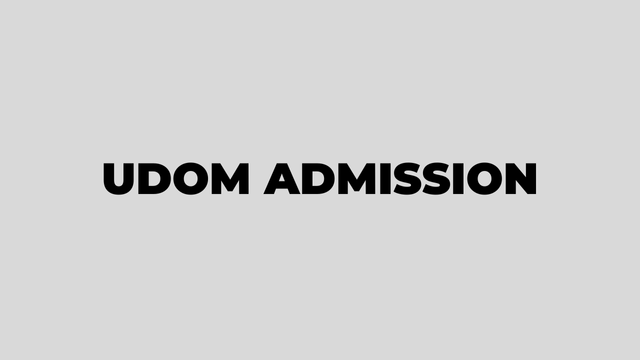 UDOM Admission Requirements 2025/2026 Online